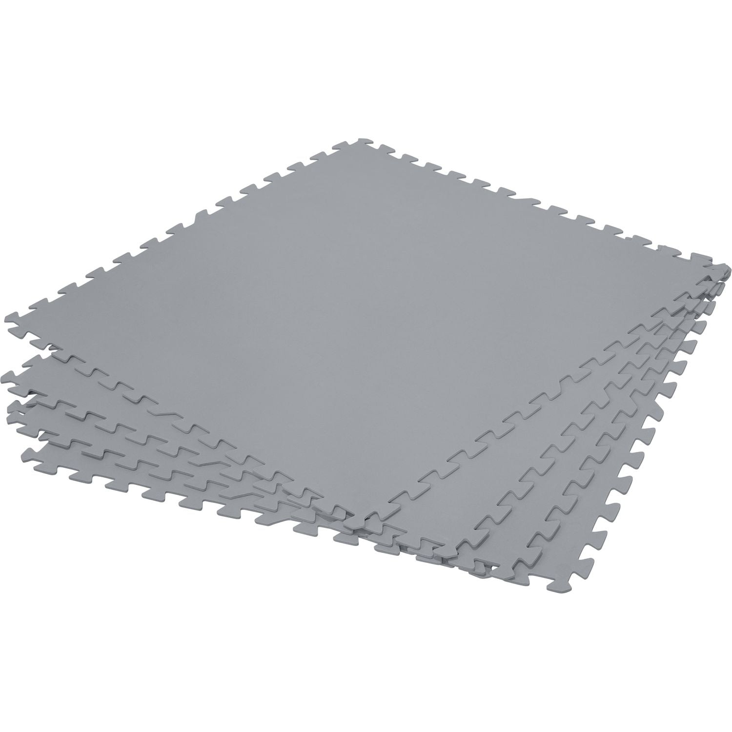 BESTWAY - Tappeto sotto piscina componibile Grigio 78x78 cm - set 9 pezzi